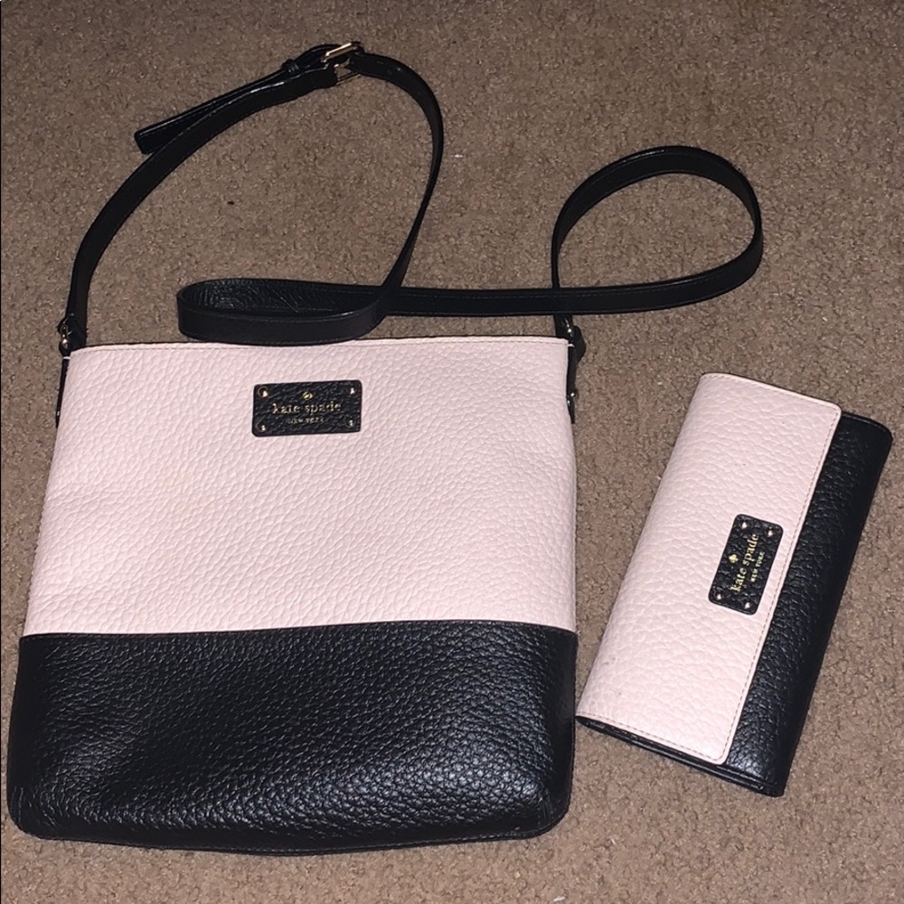 Kate Spade wallet and crossbody